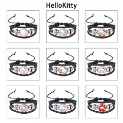 14 Styles Hello Kitty Cartoon Anime Bracelets