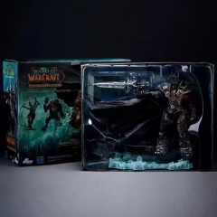 魔兽世界 DC7代 巫妖王-阿尔萨斯 骑士 盒装手办 一箱是24个