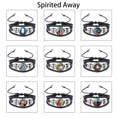 9 Styles Spirited Away Cartoon Anime Bracelets