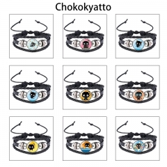 10 Styles Sanrio Chokokyatto Cartoon Anime Bracelets