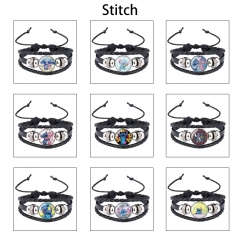 9 Styles Lilo & Stitch Cartoon Anime Bracelets
