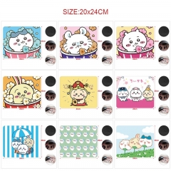 chiikawa吉伊咔哇 12款 20x24鼠标垫（5个一套）