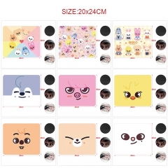 straykids 10款 20x24鼠标垫（5个一套）