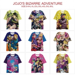 JOJO的奇妙冒险-10款 牛奶丝全彩短袖