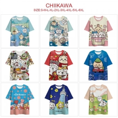 CHIIKAWA-10款 牛奶丝全彩短袖