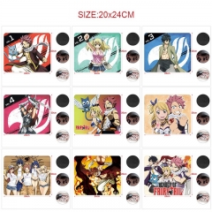 妖精的尾巴 10款 20x24鼠标垫（5个一套）