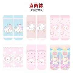 小麦粉精灵  精品动漫全彩直筒袜
