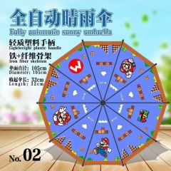 超级玛丽 盒装自动雨伞