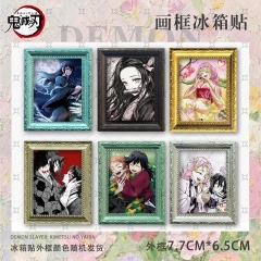 鬼灭之刃相框冰箱贴新款相框系列新款磁吸冰箱贴装饰随机颜色相框