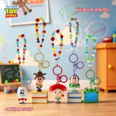 5 Styles Authentic Disney Cartoon Anime Toy Keychain