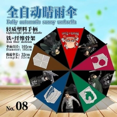 进击的巨人  盒装自动雨伞