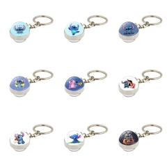 29 Styles Lilo & Stitch Cartoon Anime Keychain Pendant