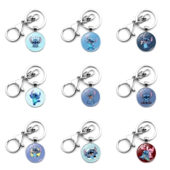 29 Styles Lilo & Stitch Cartoon Anime Alloy Keychain