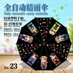 BTS 盒装自动雨伞