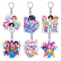 40 Styles K-Pop: Demon Hunters Cartoon Anime Acrylic Keychain