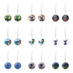 24 Styles Lilo & Stitch Cartoon Anime Earring