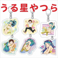 11 Styles Urusei Yatsura Cartoon Anime Acrylic Keychain