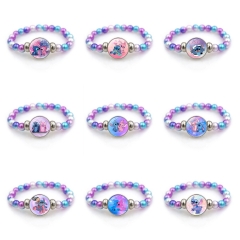 12 Styles Lilo & Stitch Cartoon Anime Bracelets