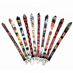 14 Styles Naruto Cartoon Anime Phone Strap Lanyard