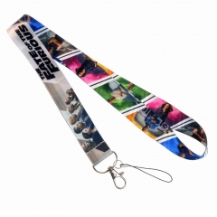 Fast & Furious Cartoon Anime Phone Strap Lanyard