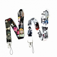 Black Butler黑执事日本动漫手机绳长款胸卡绳挂脖挂绳跨境专供