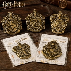 5 Styles Authentic Harry Potter Cartoon Pin Anime Alloy Brooch