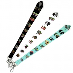 3 Styles Star War Cartoon Anime Phone Strap Lanyard