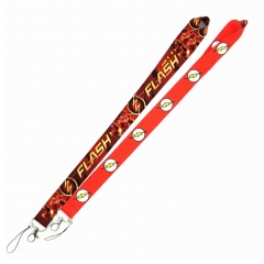 2 Styles The Flash Cartoon Anime Phone Strap Lanyard