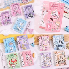 4 Styles 24PCS/SET Sanrio Cartoon Stationery Anime Notebook