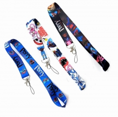 3 Styles Poppy Playtime Cartoon Anime Phone Strap Lanyard