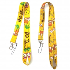 2 Styles Rilakkuma Cartoon Anime Phone Strap Lanyard