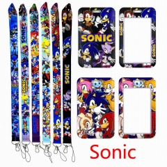 8 Styles Sonic the Hedgehog Cartoon Anime Phone Strap Lanyard