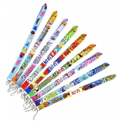 9 Styles K-POP BTS Bulletproof Boy Scouts Cartoon Anime Phone Strap Lanyard