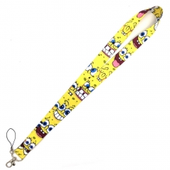 SpongeBob SquarePants Cartoon Anime Phone Strap Lanyard