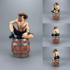 16.5cm One Piece Portgas·D· Ace Cartoon Anime PVC Figure