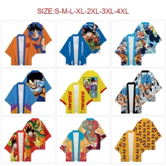 10 Styles Dragon Ball Z Cartoon Anime Kimono Cloak
