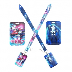 4 Styles Hatsune Miku Cartoon Anime Phone Strap Lanyard