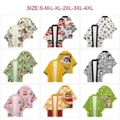 10 Styles Crayon Shin-chan Cartoon Anime Kimono Cloak