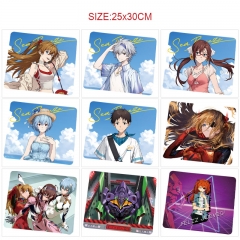福音战士 10款 数码印花25x30鼠标垫