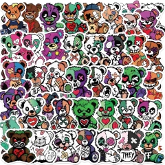 54pcs/set Gloomy Bear Cartoon Anime PVC Luggage Stickers