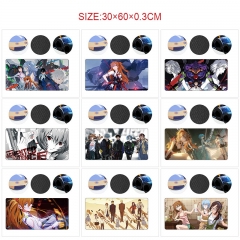 福音战士 10款 数码印花30×60鼠标垫