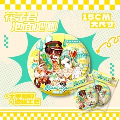 15cm Toilet-Bound Hanako-kun Cartoon Pin Anime Tinplate Brooch