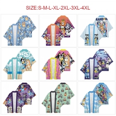 布鲁伊-10款 数码印花短和服