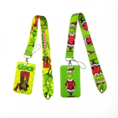 4 Styles The Grinch Cartoon Anime Phone Strap Lanyard