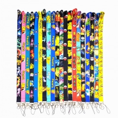 20 Styles Pokemon Cartoon Anime Phone Strap Lanyard