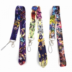 3 Styles JoJo's Bizarre Adventure Cartoon Anime Phone Strap Lanyard