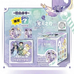 Demon Slayer: Kimetsu no Yaiba Cartoon Pin Anime Card Packs Booster Pack Paper Cards