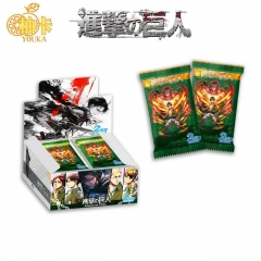 进击的巨人 动漫周边进击的巨人纪念小卡人物卡
