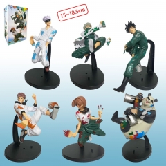6PCS/SET Jujutsu Kaisen Cartoon Anime PVC Figures