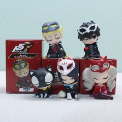 4-5.5CM 5PCS/SET Persona Cartoon Anime PVC Figures